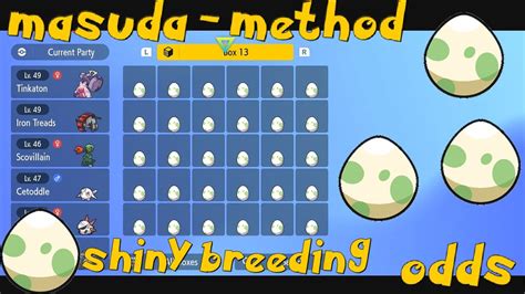 masuda method shiny odds